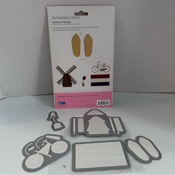 Quickutz 5-pc cookie cutter dies - NETHERLAND Collection - Picture 2 of 3